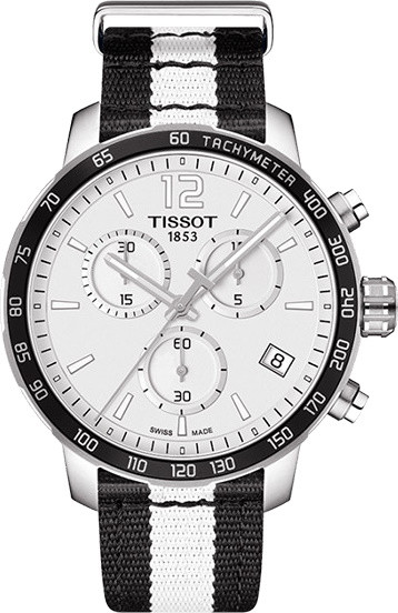 Наручний годинник TISSOT Quickster Chronograph NBA Brooklyn Nets T095.417.17.037.11