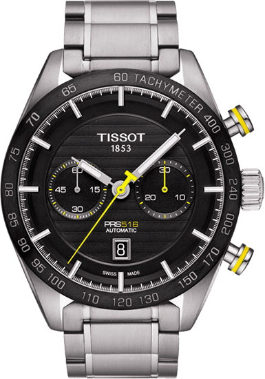 Наручний годинник TISSOT PRS 516 Automatic Chronograph T100.427.11.051.00