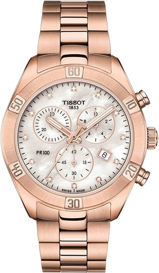Наручний годинник TISSOT PR 100 Sport Chic Chronograph T101.917.33.116.00