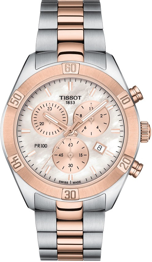 Наручний годинник TISSOT PR 100 Sport Chic Chronograph T101.917.22.151.00