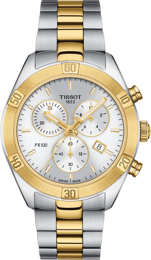 Наручний годинник TISSOT PR 100 Sport Chic Chronograph T101.917.22.031.00