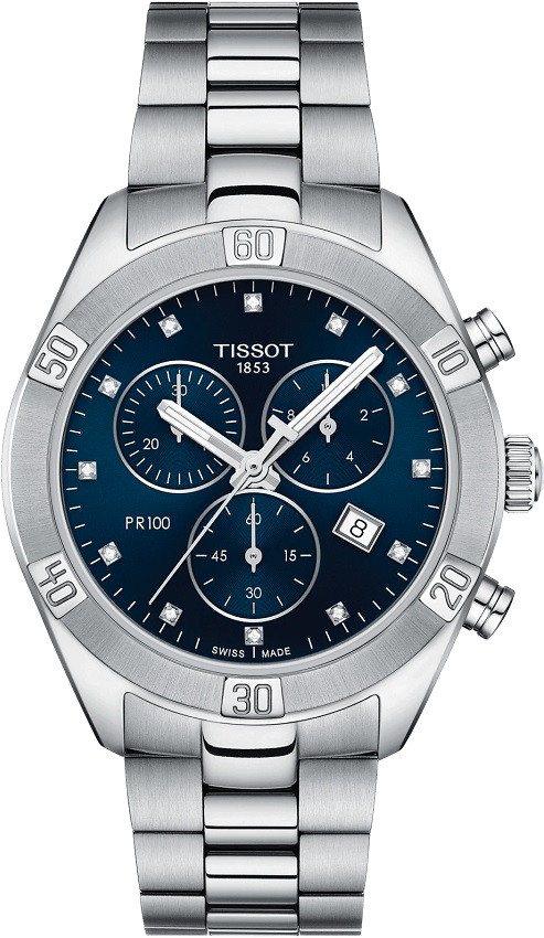 Наручний годинник TISSOT PR 100 Sport Chic Chronograph T101.917.11.046.00