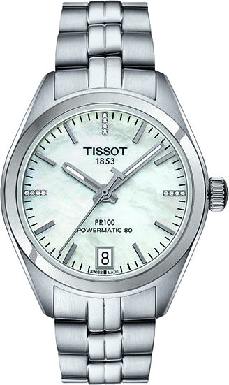 Наручний годинник TISSOT PR 100 Powermatic 80 Lady T101.207.11.116.00