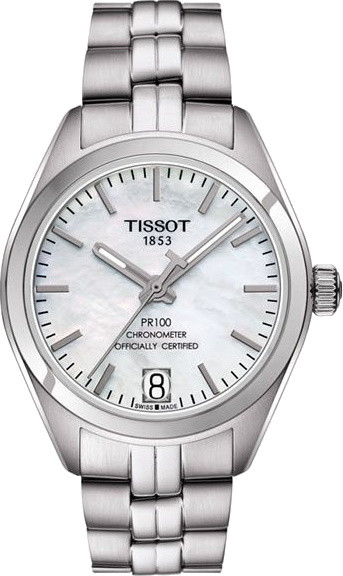 Наручний годинник TISSOT PR 100 Powermatic 80 Lady COSC T101.208.11.111.00