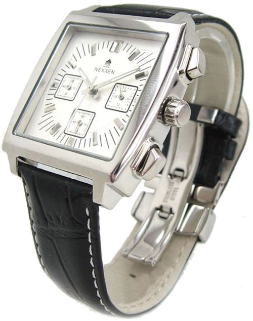 Наручний годинник Nexxen NE8901CHM PNP/SIL/BLK