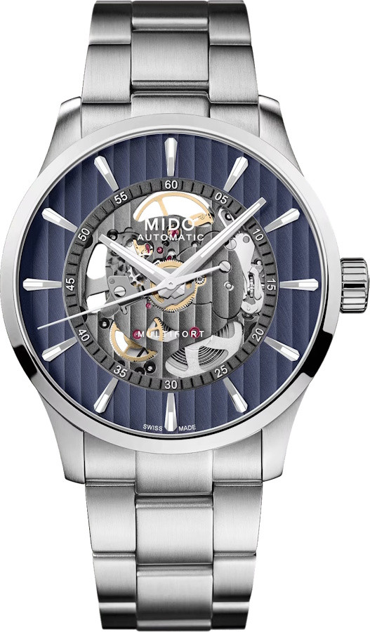 Наручний годинник Mido Multifort Skeleton Vertigo M038.436.11.041.00
