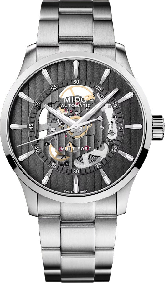 Наручний годинник Mido Multifort Skeleton Vertigo M038.436.11.061.00