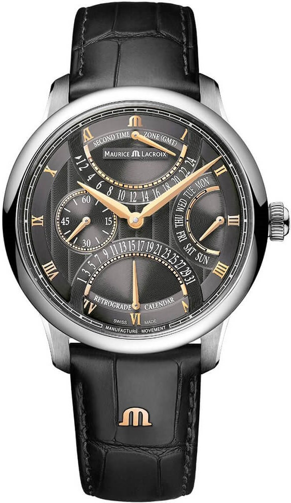 Наручний годинник Maurice Lacroix Masterpiece Triple Retrograde MP6538-SS001-310-1