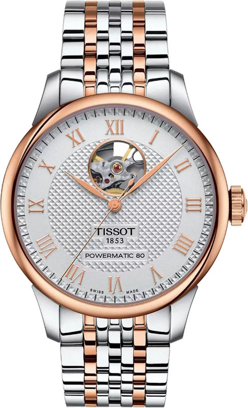 Наручний годинник TISSOT Le Locle Powermatic 80 Open Heart T006.407.22.033.02