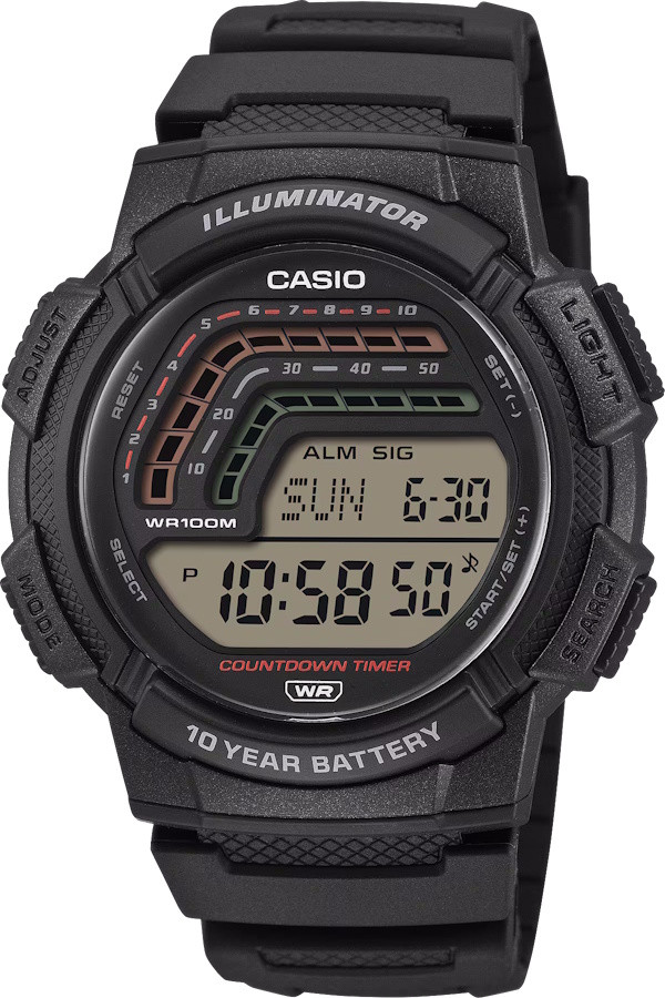Наручний годинник Casio Illuminator WS-1800-1A