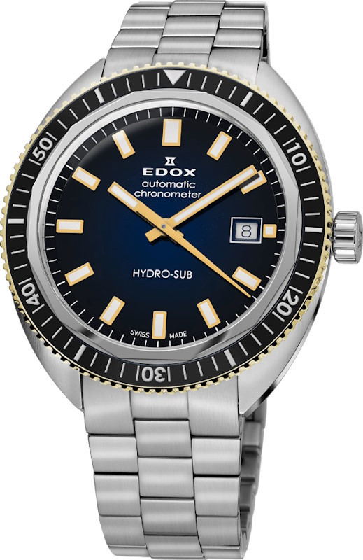 Наручний годинник EDOX Hydro-Sub 80128 357JNM BUDD