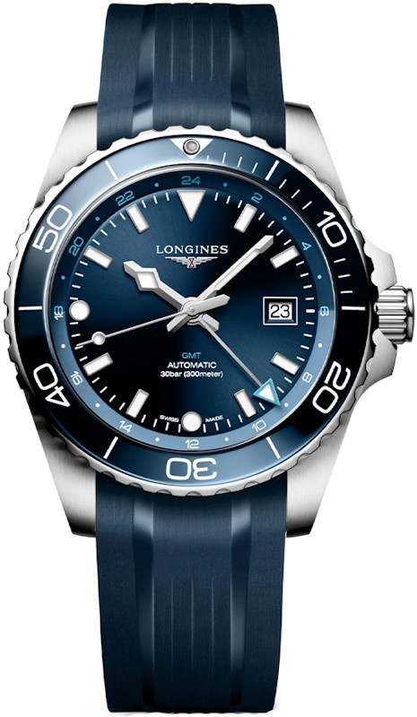 Наручний годинник Longines HydroConquest GMT L3.890.4.96.9