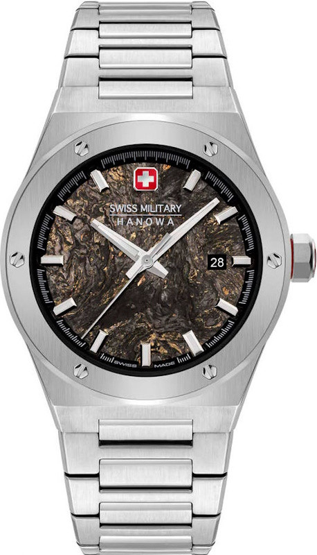 Наручний годинник Swiss Military Hanowa Sidewinder Forged Carbon SMWGH0003601