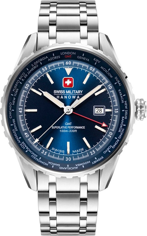 Наручний годинник Swiss Military Hanowa Afterburn GMT SMWGH0003204