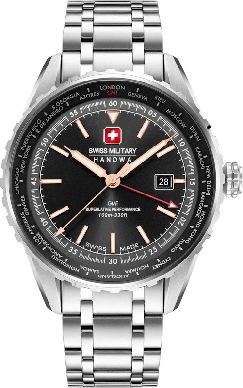 Наручний годинник Swiss Military Hanowa Afterburn GMT SMWGH0003203