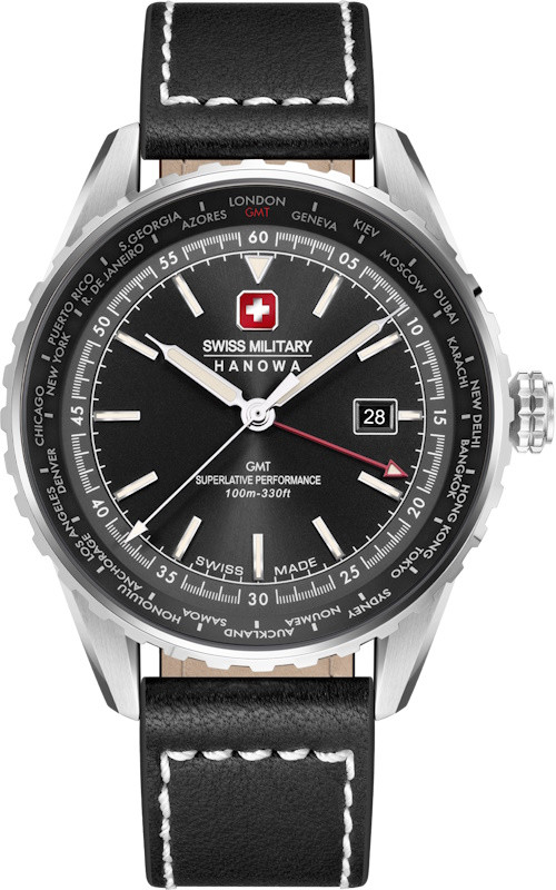 Наручний годинник Swiss Military Hanowa Afterburn GMT SMWGB0003201