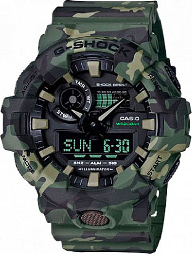 Наручний годинник Casio G-Shock GA-700CM-3A