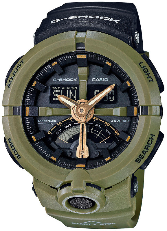 Наручний годинник Casio G-Shock GA-500P-3A