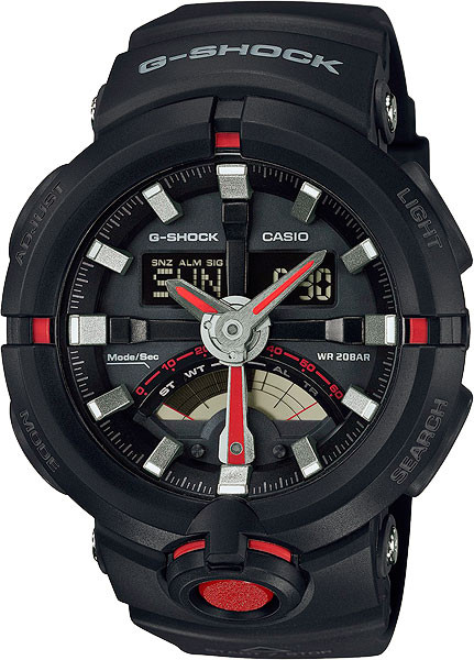 Наручний годинник Casio G-Shock GA-500-1A4