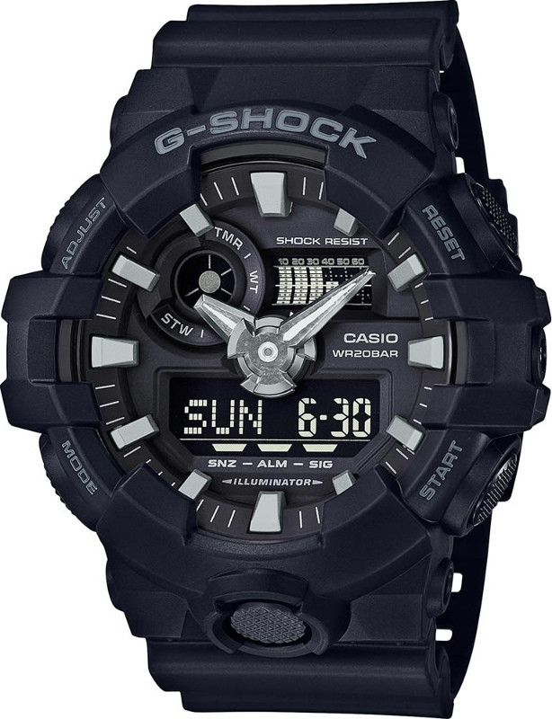 Наручний годинник Casio G-Shock GA-700-1B