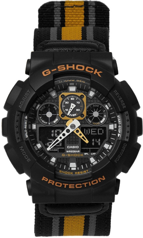 Наручний годинник Casio G-Shock GA-100MC-1A4