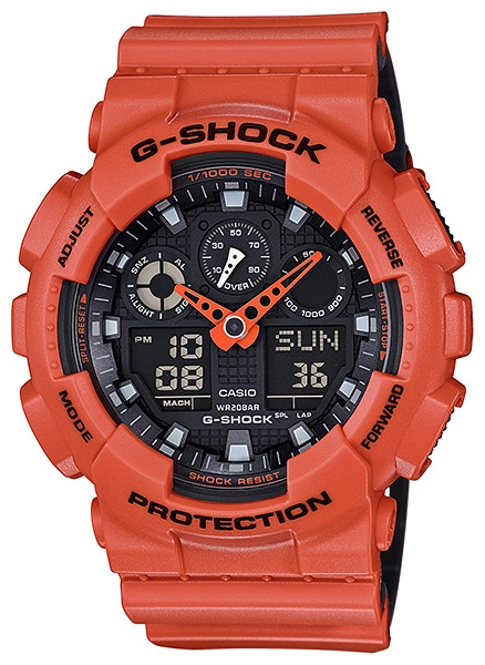 Наручний годинник Casio G-Shock GA-100L-4A