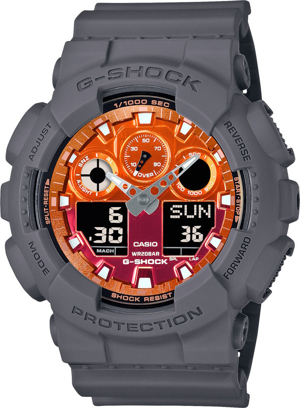 Наручний годинник Casio G-Shock GA-100FL-8A