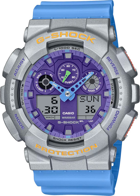 Наручний годинник Casio G-Shock GA-100EU-8A2