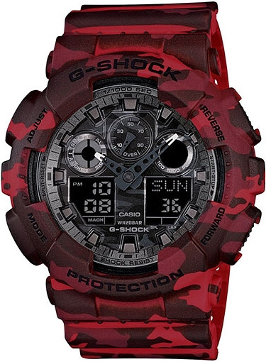 Наручний годинник Casio G-Shock GA-100CM-4A