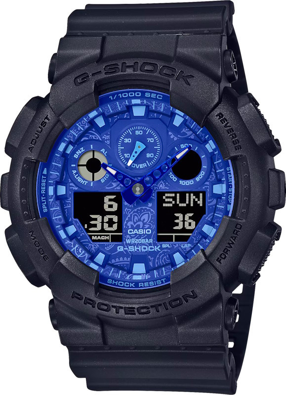 Наручний годинник Casio G-Shock GA-100BP-1A