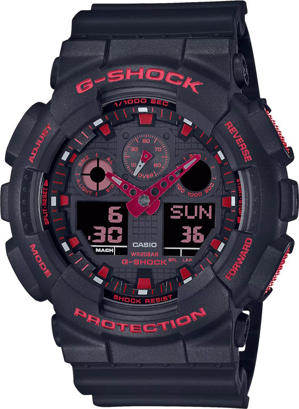 Наручний годинник Casio G-Shock GA-100BNR-1A