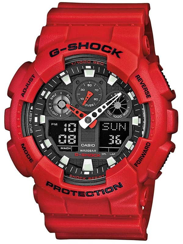Наручний годинник Casio G-Shock GA-100B-4A