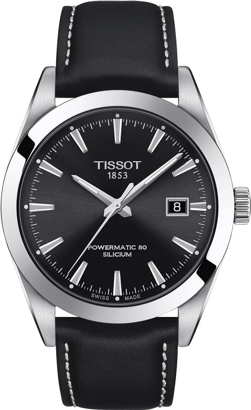 Наручний годинник TISSOT Gentleman Powermatic 80 Silicium T127.407.16.051.00
