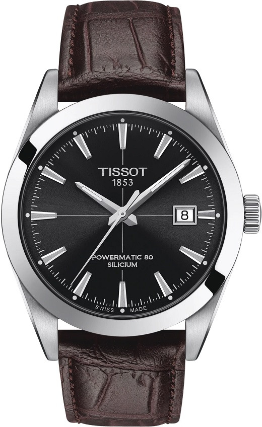 Наручний годинник TISSOT Gentleman Powermatic 80 Silicium T127.407.16.051.01