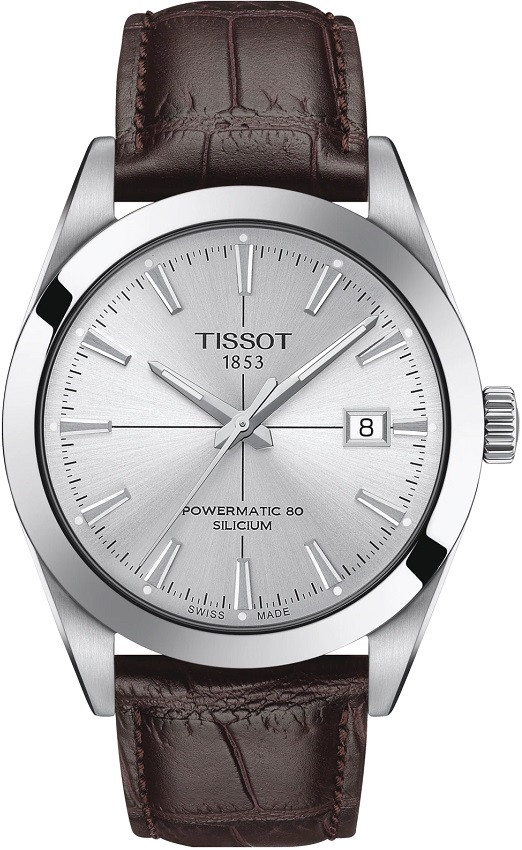 Наручний годинник TISSOT Gentleman Powermatic 80 Silicium T127.407.16.031.01