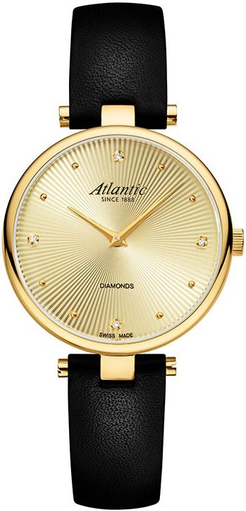 Наручний годинник Atlantic Elegance Royal Diamonds Pattern Edition 29044.45.37