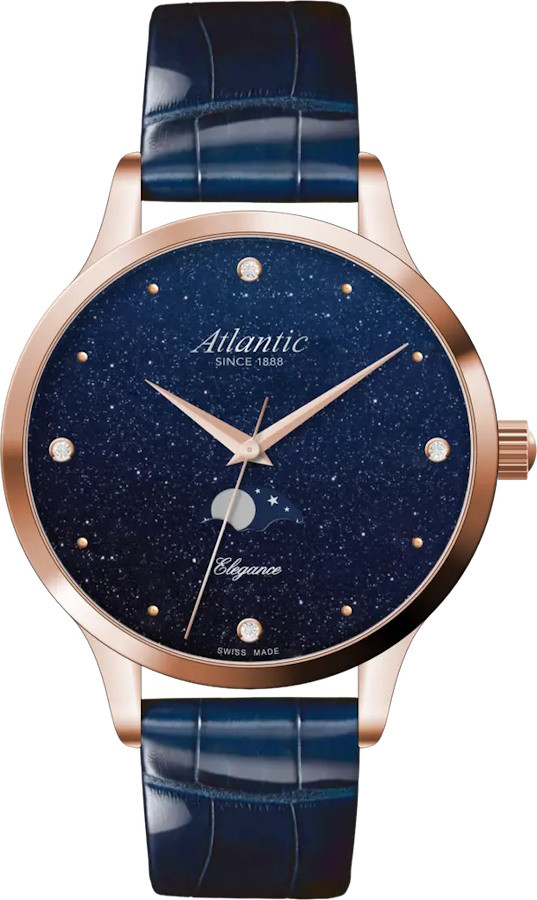 Наручний годинник Atlantic Elegance Moonphase 30230.44.59L