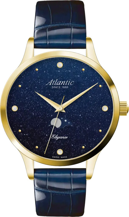 Наручний годинник Atlantic Elegance Moonphase 30230.45.59L