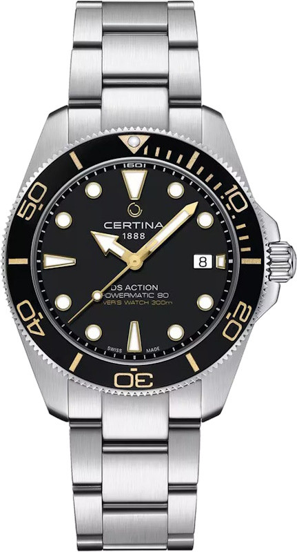 Наручний годинник Certina DS Action Diver 40.5mm C048.407.11.051.01