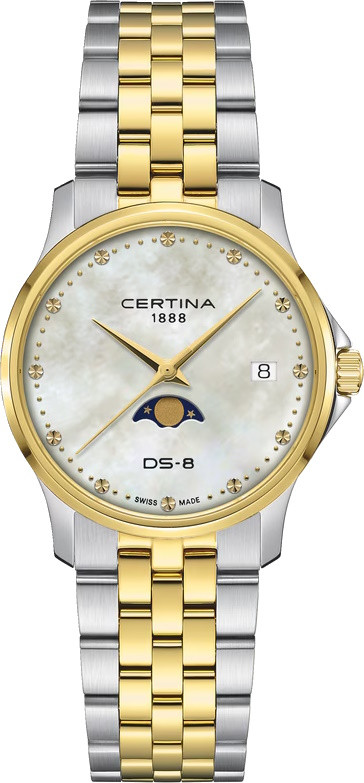 Наручний годинник Certina DS-8 Moonphase Lady C045.223.22.111.00