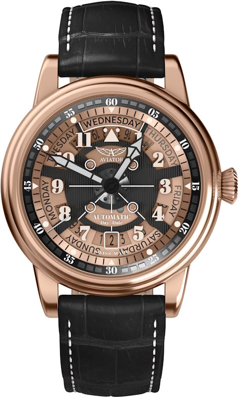 Наручний годинник Aviator Douglas Day-Date V.3.36.2.289.4