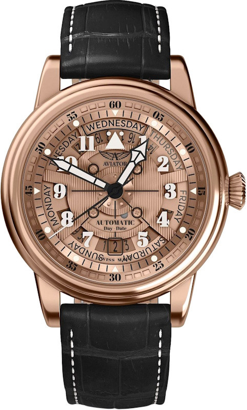 Наручний годинник Aviator Douglas Day-Date V.3.36.2.288.4
