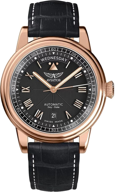 Наручний годинник Aviator Douglas Day-Date 41 V.3.35.2.275.4