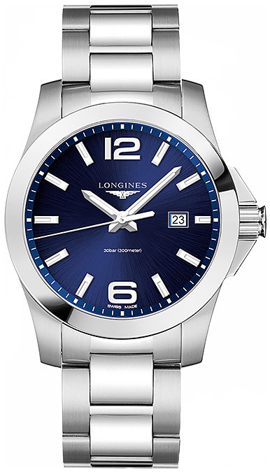 Наручний годинник Longines Conquest L3.760.4.96.6