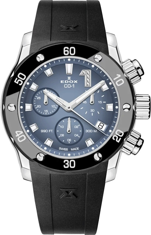 Наручний годинник EDOX CO-1 Chronolady 10255 3CA BUIDN