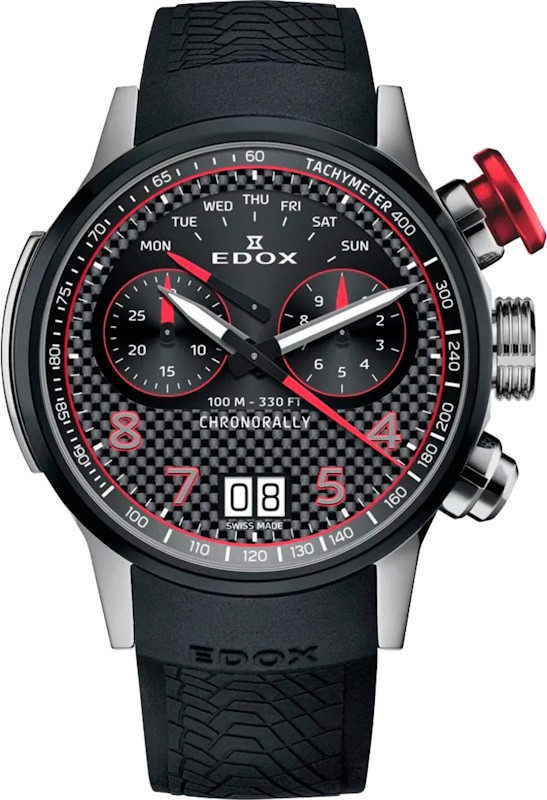 Наручний годинник EDOX Chronorally Chronograph 45 38003 TINRO CARO