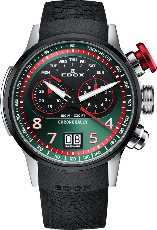 Наручний годинник EDOX Chronorally 38001 TINNR VR