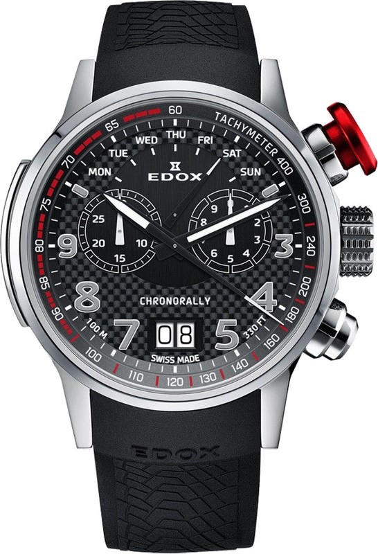 Наручний годинник EDOX Chronorally 38001 TIN NRO3