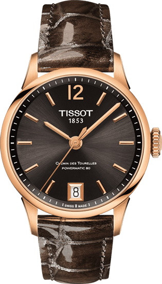 Наручний годинник TISSOT Chemin Des Tourelles Powermatic 80 Lady T099.207.36.447.00
