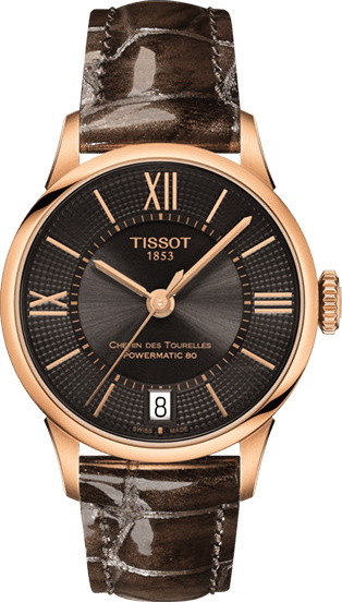 Наручний годинник TISSOT Chemin Des Tourelles Powermatic 80 Lady T099.207.36.448.00